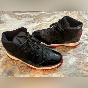 AIR JORDAN 11 RETRO 'BRED' 2001 Mens size 11